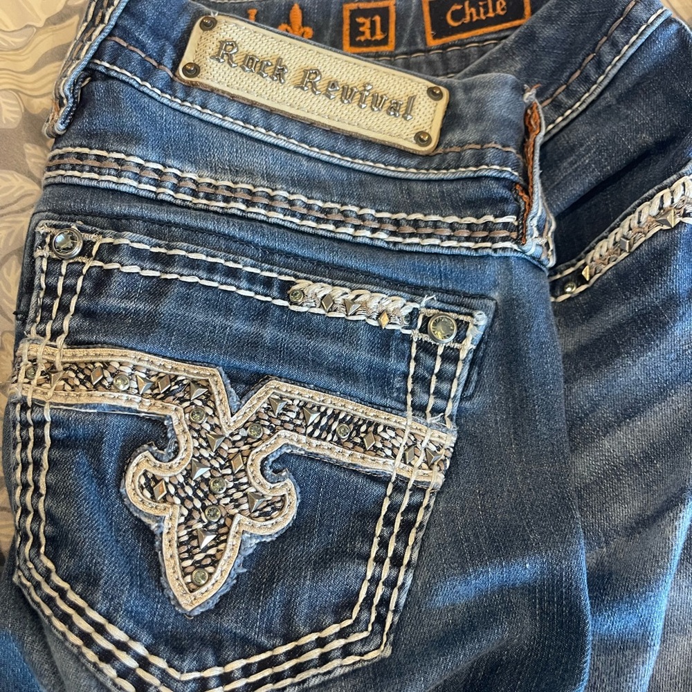 Rock Revival Women's Blue Jeans